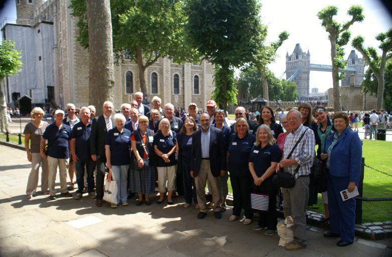 Waterways Chaplain 10th Celebration at Tower of London